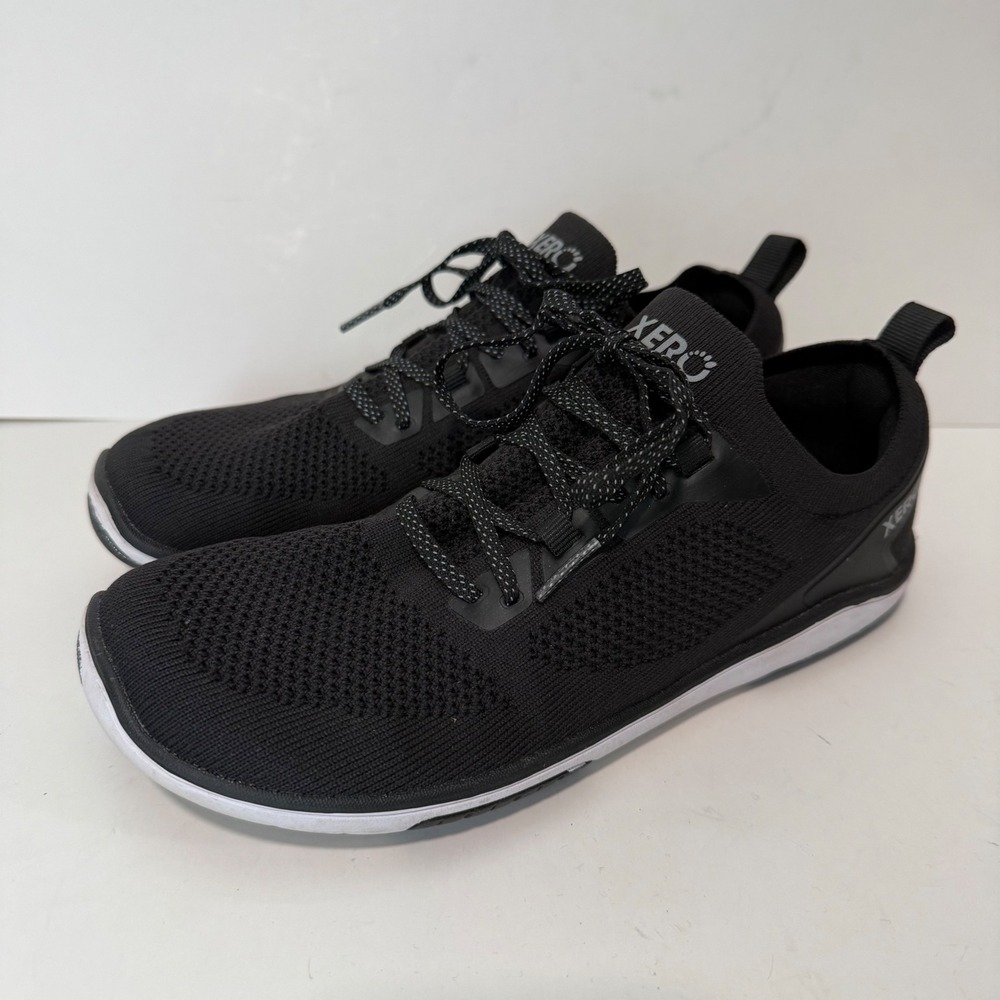 Xero Shoes Womens Nexus Knit Sneakers 6 Black Barefoot Running Shoes Active Gym